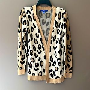 Leopard cardigan size XS